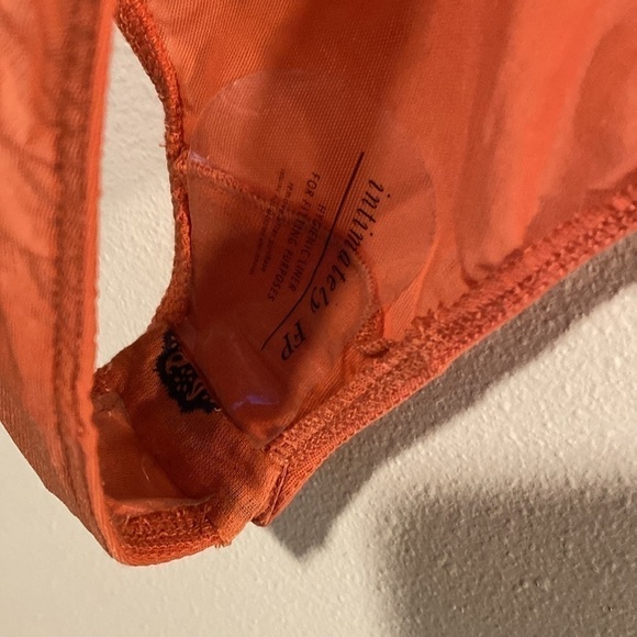 Free People Intimately Soul Of The Sun snap Bodysuit Boho Brick Combo shirt L - Picture 15 of 16